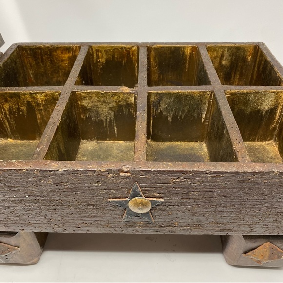 Potpourri Vintage Big Wooden Carved Box 16”x12”x8” - Picture 6 of 12